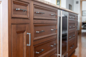 closeup of cabinets