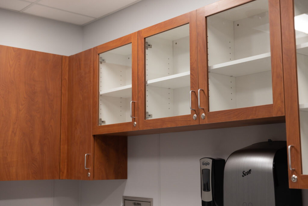 Planned Parenthood Office Renovation Cabinets