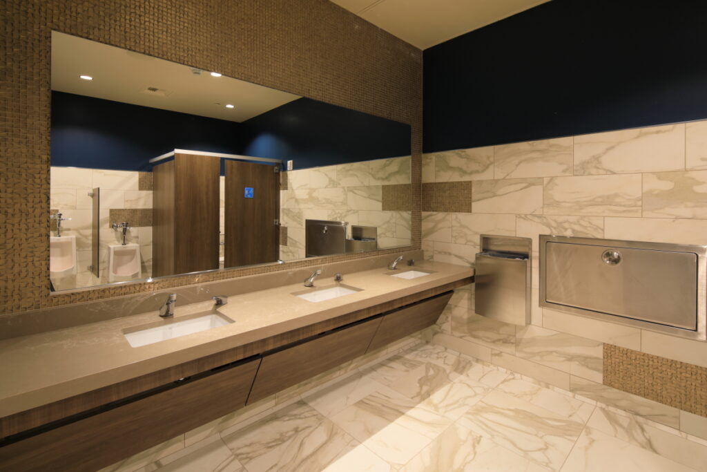 Seneca Niagara Interior Commercial Renovation Bathrooms